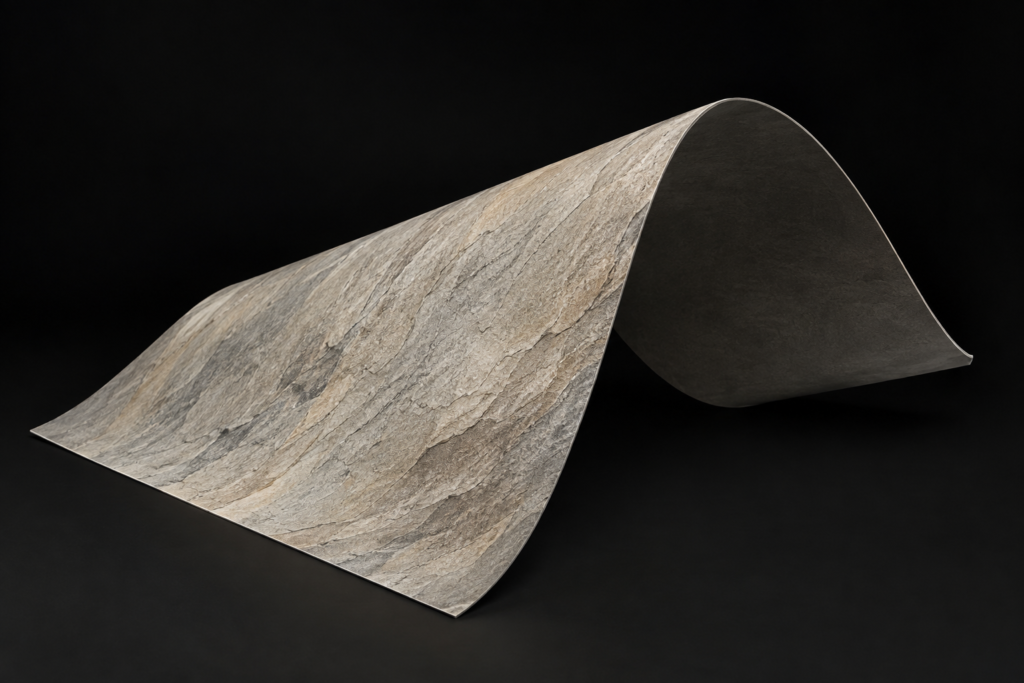 Flexible stone